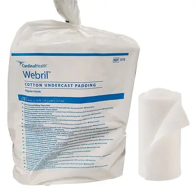 Cardinal - 3175 Webril™ Undercast Cotton Cast Padding