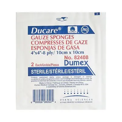 Gentell - 82408 Ducare® Sterile Gauze Sponge