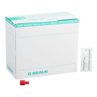 B. Braun - R2000B Dual Function Red Cap™ Luer Replacement Cap