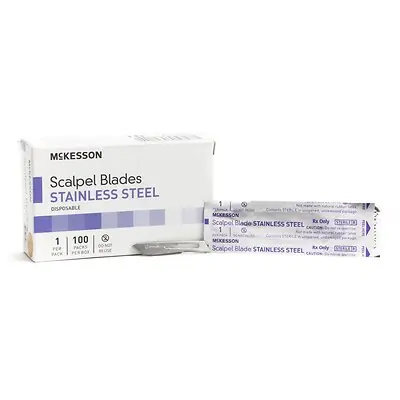 McKesson Brand - 16-63610 McKesson Stainless Steel Surgical Blade