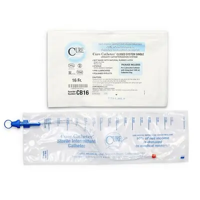 ConvaTec - CB16 Cure Catheter™ Intermittent Catheter Tray