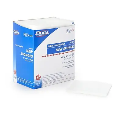 Dukal - 6124 Dukal™ Sterile Nonwoven Sponge