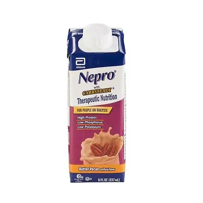 Abbott Nutrition - 64798 Nepro® with Carbsteady® Butter Pecan Therapeutic Nutrition for those on Dialysis