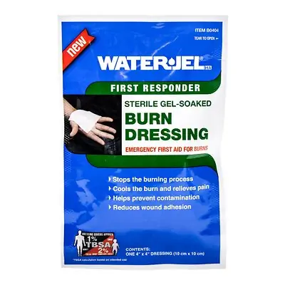 Safeguard US Operating LLC - BSBD16-100.00.000 Hydrogel Burn Dressing Burn Stop® Sheet 4 X 4 Inch Sterile