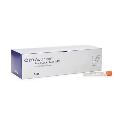 BD - 368774 BD Vacutainer® Venous Blood Collection Tube Clot Activator Additive 5 mL BD Hemogard™ Closure Polyethylene Terephthalate (PET) Tube