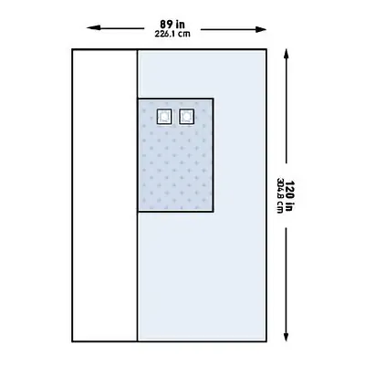 McKesson Brand - 183-I80-01102G-S McKesson Sterile Femoral Angiography Drape