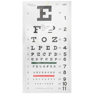 McKesson Brand - 63-3050 McKesson Eye Test Chart