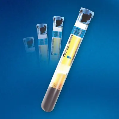 BD - 362753 BD Vacutainer® CPT™ Cell Preparation Tube Sodium Heparin / Separator Gel Additive 8 mL Conventional Closure Glass Tube