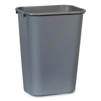 Essendant Co-United Stationers - RCP295700GY Trash Can Rubbermaid® 41 Quart / 10.25 gal. Gray Plastic Rectangular