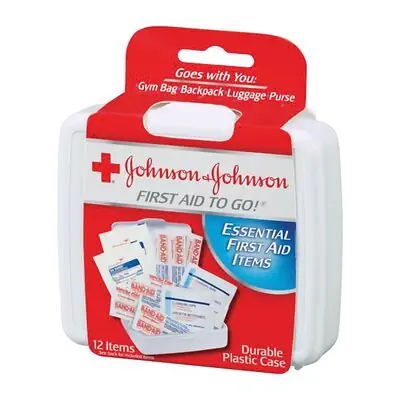J & J Sales - 38137008295 Johnson & Johnson® Red Cross First Aid to Go Kit