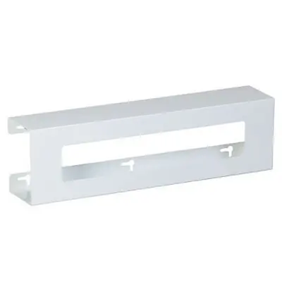 Clinton Industries - GW-2022 Glove Box Holder Slimline Horizontal or Vertical Mounted 2-Box Capacity White 4 X 5-1/2 X 20 Inch Powder-Coated Metal