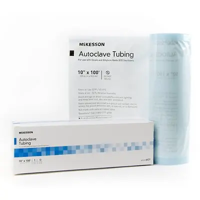 McKesson Brand - 6431 McKesson Sterilization Tubing for Steam and Ethylene Oxide (EO) Sterilizers