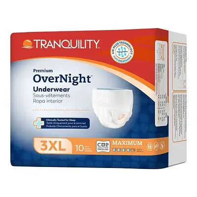 Principle Business Enterprises - 2119 Tranquility Premium OverNight Disposable Absorbent Underwear