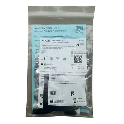 Roche Diagnostics - 09731270190 Control Cobas® Liat® SARS-CoV-2, Influenza A / B, RSV Nucleic Acid Test Positive Level / Negative Level 6 X 0.3 mL