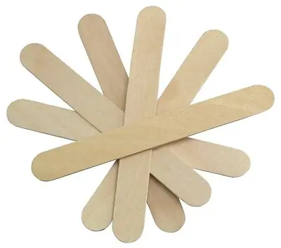 Medline - MDS202075 Tongue Depressor Medline 6 Inch Length Wood Senior