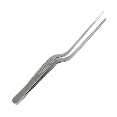 Sklar - 96-2293 Ear Forceps Econo Sterile™ Lucae 5-1/2 Inch Length Floor / Office Grade Pakistani Stainless Steel Sterile NonLocking Thumb Handle Straight Serrated Tips