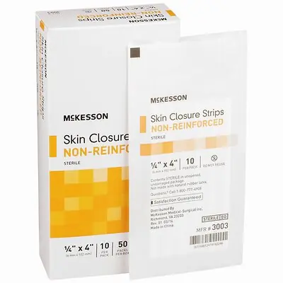 McKesson Brand - 3003 McKesson Nonreinforced Skin Closure Strip