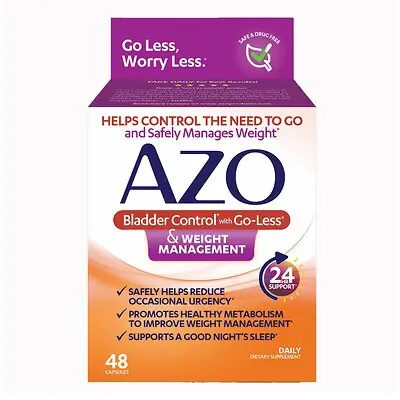 i-Health Inc - 787651760148 AZO® Bladder Control with Go-Less® Capsules