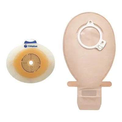 Coloplast - 10154 SenSura® Click 2-Piece Closed End Opaque Ostomy Pouch
