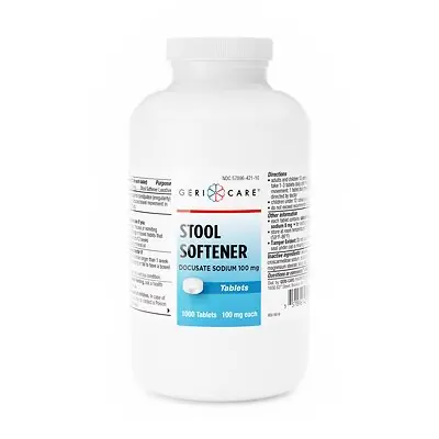 Geri-Care - 421-10-GCP Geri-Care® Docusate Sodium Stool Softener