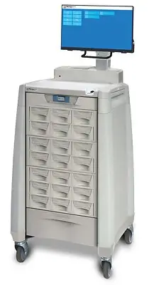 Capsa Solutions - NXC-X01-N0-C21-D010 Automated Medication Cabinet NexsysADC™ Floor Standing Steel 1 Drawer Without Shelves Keyless with Auto-relock