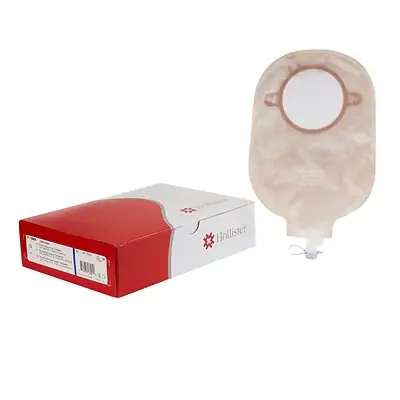 Hollister - 18404 New Image™ 18404 Two-Piece Transparent Urostomy Pouch