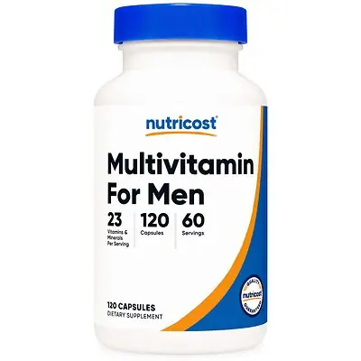 Nutricost - NTC117101 Dietary Supplement nutricost® Multivitamin For Men Vitamin A / C / D / E / K 1