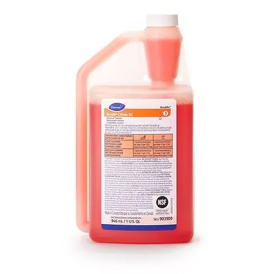 Essendant Co-United Stationers - DVS04331 Surface Disinfectant Cleaner Diversey™ Virex® II 256 Quaternary Based Manual Pour Liquid 32 oz. Bottle Mint Scent NonSterile