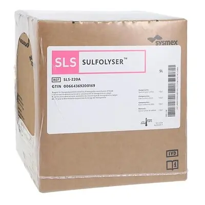 Sysmex America - SLS-220A Sulfolyser™ Hematology Reagent