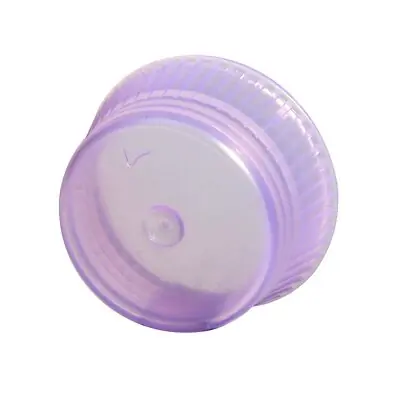 Bio Plas - 6610 Tube Closure Uni-Flex® Safety Cap Over-Locking 13 mm Diameter NonSterile Lavender