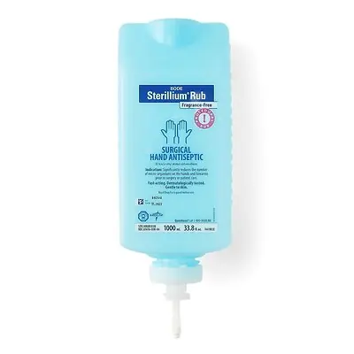 Medline - STRLMRUB1000 Hand Sanitizer Sterillium® Rub 1 Liter Ethyl Alcohol Liquid Bottle