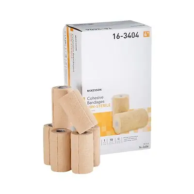 McKesson Brand - 16-3404 McKesson Self-adherent Closure Cohesive Bandage