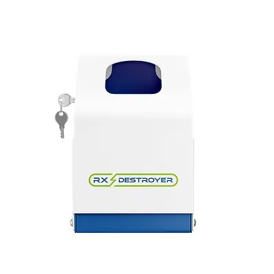 C2R Global Manufacturing - RX64LCKBX Drug Disposal System Lock Box Rx Destroyer™ 5 lbs. Carton Weight