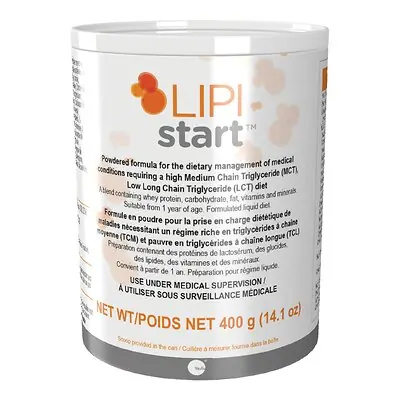 Vitaflo USA LLC - 812539021339 Lipistart™ Powder Formula for Management of Conditions requiring high MCTs