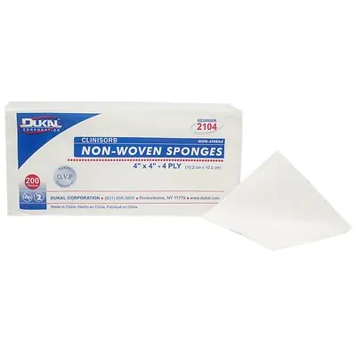 Dukal - 2104 Clinisorb Nonwoven Sponge