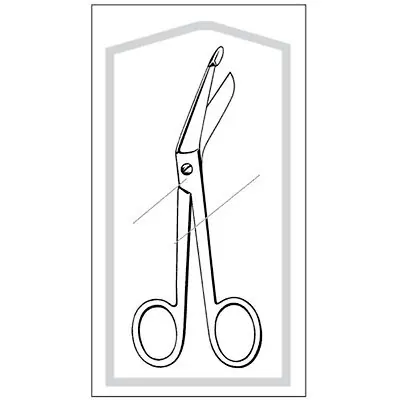 Sklar - 96-2502 Econo™ Sterile Lister Bandage Scissors
