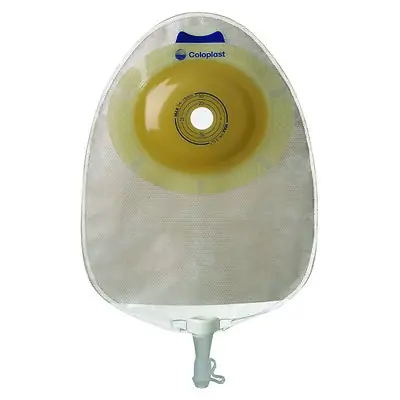 Coloplast - 11819 SenSura® Xpro Convex Light 1-Piece Transparent Urostomy Pouch