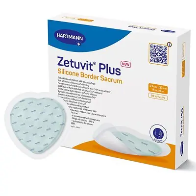 Hartmann - 413907 Zetuvit® Plus Silicone Border Super Absorbent Dressing