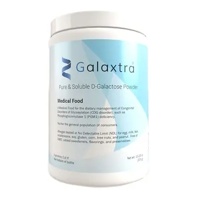 Solace Nutrition - 4001 Oral Supplement Galaxtra® Unflavored Powder 375 Gram Jar