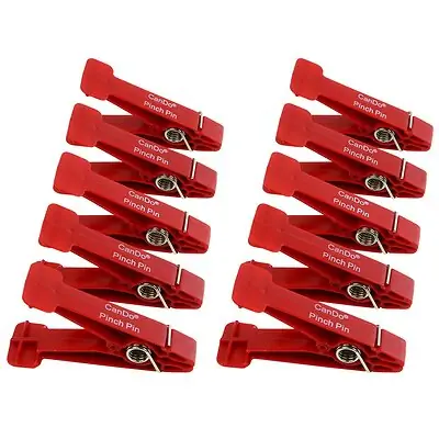 Fabrication Enterprises - 10-0842-10 Finger Pinch Exerciser Pin CanDo® Red Light