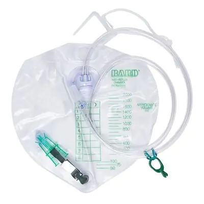 Bard - 154002 Bard® Urinary Drain Bag with Anti-Reflux