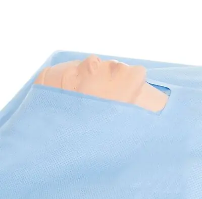O&M Halyard Inc - 89197 EENT Drape EENT Split Drape 76 W X 124 L Inch Sterile