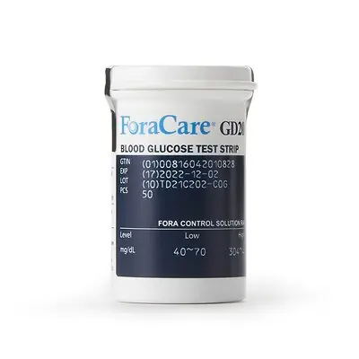 Links Medical - GD20FS50 FORA GD20 Blood Glucose Test Strips