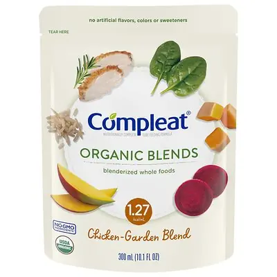 Nestle Healthcare Nutrition - 00043900479934 Compleat® Organic Blends Chicken-Garden Blenderized Whole Foods