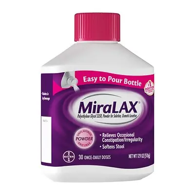 Bayer - 11523723404 MiraLAX® Polyethylene Glycol 3350 Laxative