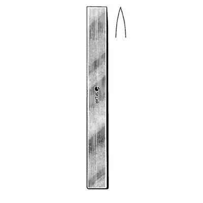 Sklar - 40-6552 Mini Osteotome Set Sklar® Lambotte Straight Blade OR / Surgical Grade German Stainless Steel NonSterile 5 Inch Length