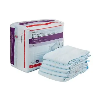 Cardinal - 67034 Wings™ Overnight Absorbency Incontinence Brief