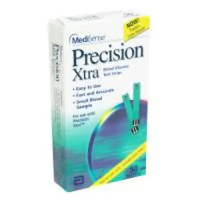 Abbott - 9969435 Blood Glucose Test Strips Precision Xtra® 100 Strips per Pack For Precision Xtra® Systems