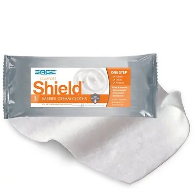 Sage Products - 7503 Shield® Barrier Cream Cloths