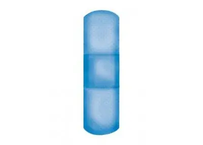 Dukal - 99915 American® White Cross Blue Metal Detectable Adhesive Strip